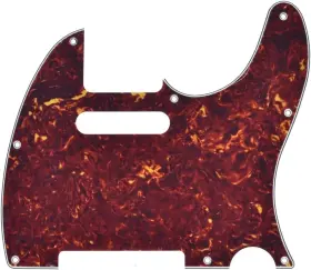 TL568 KAISH Hole Tele Neck Mounting Tortoise