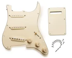 190025892145 LAMSAM Prewired Pickguard Tone Triple Single