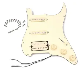190025892428 LAMSAM Prewired Guitar Guard Ssh Pickups Withs