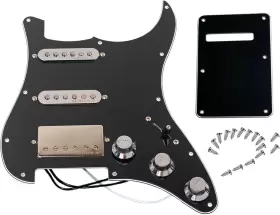 695636461433 LAMSAM Prewired Strat Pickguard Ssh Set Guard