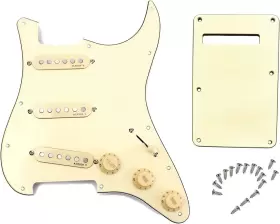 696600176537 LAMSAM Prewired Stratocaster Pickguard Guards