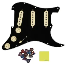 810139692034 LIQUID AUDIO Fender Stratocaster Pickguard Wired