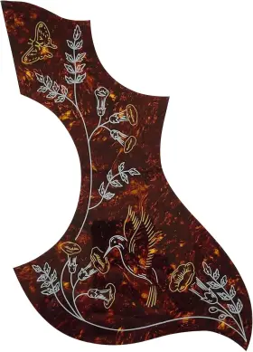 744110571943 LONG BEACH MUSIC Hummingbird Pickguard Gibson