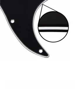 705020181424 METALLOR Electric Guitar Pickguard Ply Single #3 705020181424 METALLOR Electric Guitar Pickguard Ply Single #3