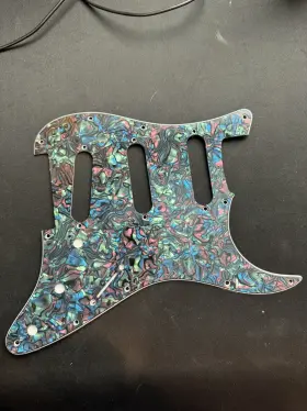 717669510909 MGC Fantastic Multicolored Pearloid Fender Strat