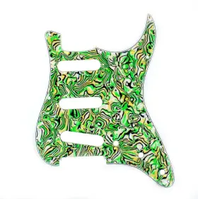 Mlaval 740781967238 D69 Custom 4 Ply Guitar Pickguard Fits Strat Sss Pickup Holes Unique Psychedel