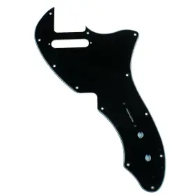 Mlaval 740781968136 69 Telecaster Tele Thinline Re-issue Style Guitar Pickguard -3 Ply -black B54