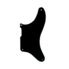Mlaval 740781969041 D98 3 Ply Guitar Pickguard For La Cabronita Telecaster Neck Pickup Notch Bk