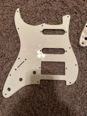 740781972409 MLAVAL GUITAR PARTS Left Pickguard Strat Hss #2