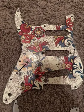 740781972409 MLAVAL GUITAR PARTS Left Pickguard Strat Hss #3