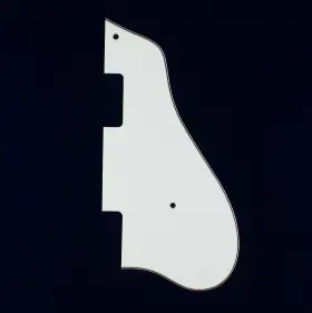 Mlaval Guitar Parts 740781973383 E61 Universal Jazz Archtop Pickguard For Epiphone Casino 3ply White