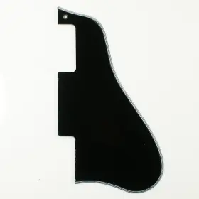 Mlaval Guitar Parts 740781973628 E83 5-ply Jazz Archtop Pickguard Fits Es-335 Style Black