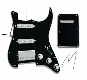 658359415619 MOSTLEY Pickguard Prewired Alnico Magnets Ssh