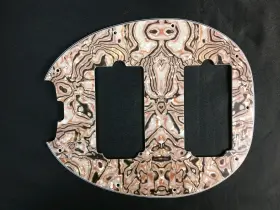 35024 MUSIC MAN Stingray Bass Fret Tiramisu Pickguard