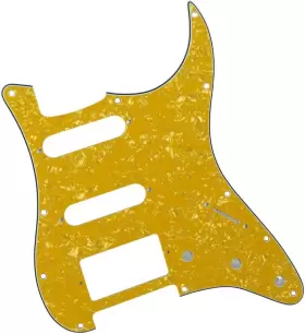 T02608 MUSIC Hole Strat Hss Pickguard Guitar Plate American #2