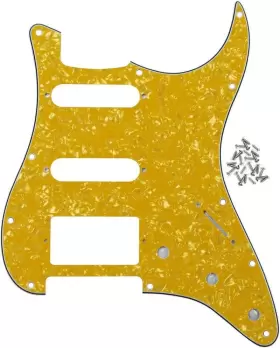T02608 MUSIC Hole Strat Hss Pickguard Guitar Plate American