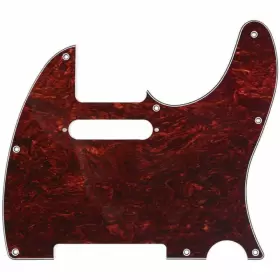 726228066368 MUSICIAN OUTFITTERS Ply Tortoise Tele Pickguard
