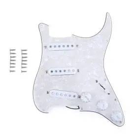 194296001695 MUSICLILY Prewired Pickguard Single Coil Pickups