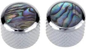 194296004153 MUSICLILY Pro Abalone Top Dome Knobs