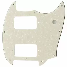 Musiclily 194296013414 Pro 9 Holes Round Corner Hh Guitar Pickguard 2 Humbuckers For Squier Bullet S Musiclily 194296013414 Pro 9 Holes Round Corner Hh Guitar Pickguard 2 Humbuckers For Squier Bullet S