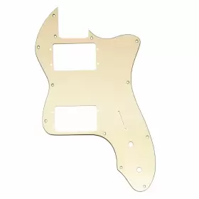 Musiclily 194296016064 Pro 12 Holes Wide Range Hh Guitar Pickguard For Usa/mexico Fender 72 Tele Thi