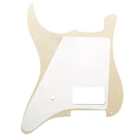 194296016965 MUSICLILY Pro Strat Covered Humbucker Guitar #3