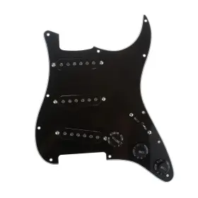 700115939287 MUSICLILY Hole Strat Guitar Pickguard Prewired #3