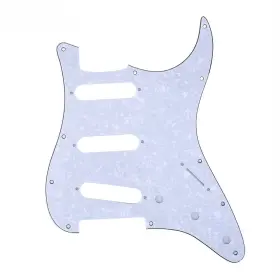 700115947312 MUSICLILY Hole Guitar Stratocaster Pickguard