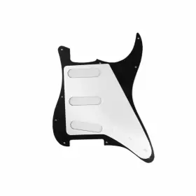 700115952231 MUSICLILY Hole Left Strat Guitar Pickguard Plate #3