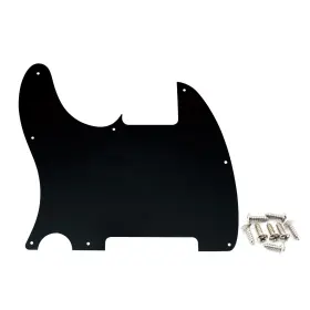 700115954570 MUSICLILY Hole Telecaster Pickguard Blank Guitar #3