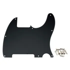 700115954570 MUSICLILY Hole Telecaster Pickguard Blank Guitar