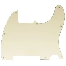 700115954594 MUSICLILY Hole Guitar Pickguard Plate Fender