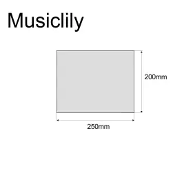 700115954730 MUSICLILY Acoustic Guitar Pickguard Blank Sheet #2