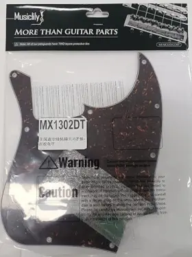 700115959445 MUSICLILY Pro Hole Bass Pickguard Fender Jazz #3