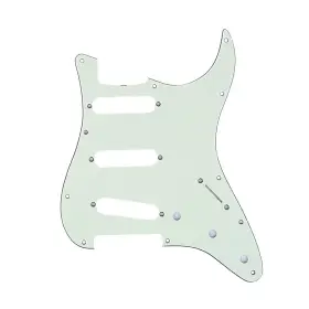 700115961882 MUSICLILY Pro Strat Guitar Pickguard American