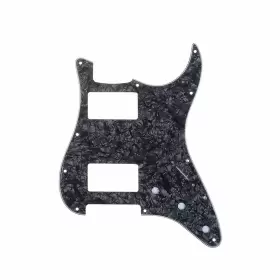 Musiclily 700115961912 Pro 11 Hole Hh Guitar Pickguard Humbucker Scratch Plate For Usa/mexican Fende
