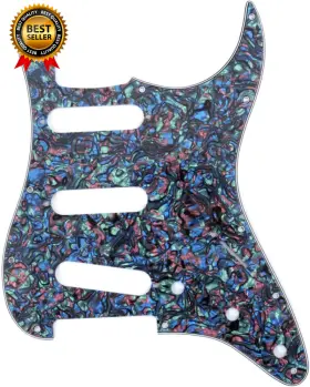 744759653499 MUSICLILY Hole Strat Pickugard Fendr American