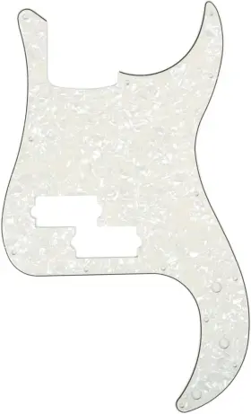 FE-38 MUSICLILY Bass Pickguard Precision Guitar Pearl #3