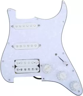 M767WP MUSICLILY Hss Prewired Pickguard Single Coil Pickups