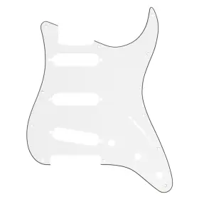 MX0111 MUSICLILY Hole Guitar Pickguard Standard Strat