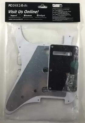 MX013MX0043FBA MUSICLILY Pro Tortoise Pickguard Plate Set #2