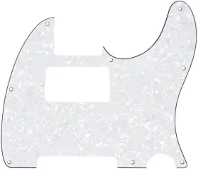 MX0274 MUSICLILY Hole Guitar Telecaster Pickguard Humbucker