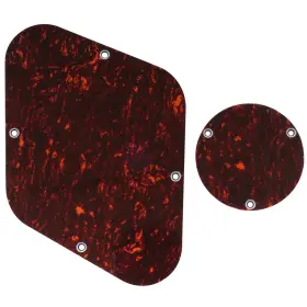 MX0492 MUSICLILY Pro Tortoise Plate Switch Cover Set Lp