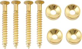 MX0883GD-4 MUSICLILY Electric Guitar Bass Neck Joint Bushings #3