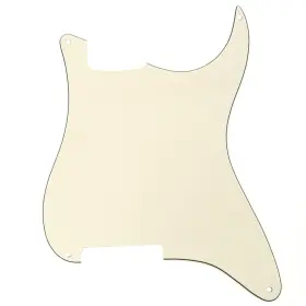 MX1011 MUSICLILY Cream Hole Pickguard Blank Material Strat