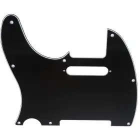 MX1177BK MUSICLILY Left Hole Guitar Tele Pickguard American