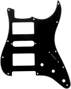MX1378BK MUSICLILY Pro Hole Hsh Strat Pickguard Humbucker