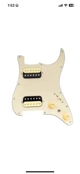 MX3436CM MUSICLILY Pro Se Omha Prewired Pickguard Alnico Mini