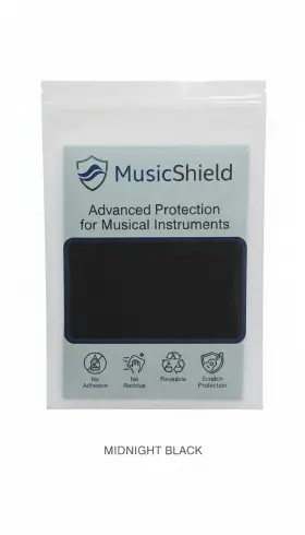 MS-A4-BLK MUSICSHIELD Guitar Finish Protector Adhesive Guard MS-A4-BLK MUSICSHIELD Guitar Finish Protector Adhesive Guard