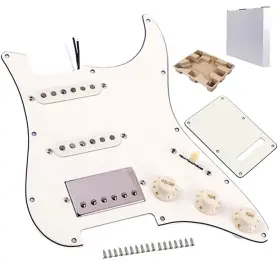 SSH10 OGDNI Prewired Pickguard Ssh Set Humbucker Guard Loa